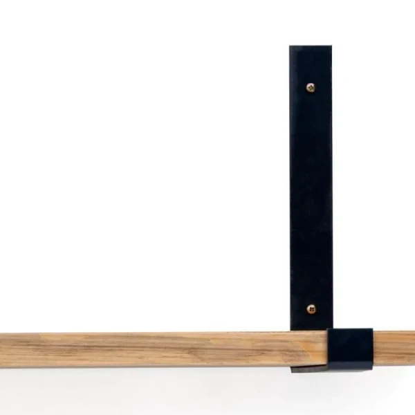 prix de gros Budget ✨ Étagère à Fixer Au Mur Bristol – Industriel-vintage 120x30x3cm. ✔️ 4