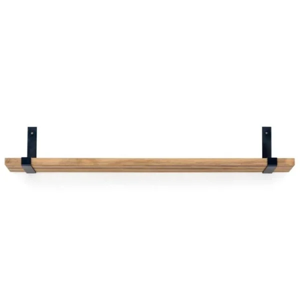 Vente flash 🛒 Étagère à Fixer Au Mur Bristol – Industriel-vintage 160x20x3cm. 😉 Achat 4