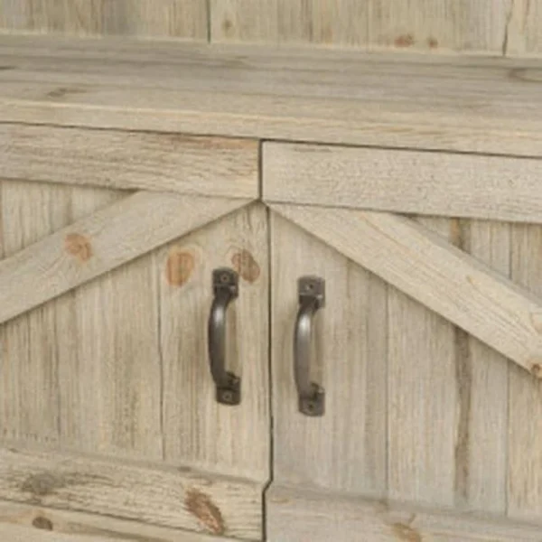 Le moins cher ❤️ Etagère Basse 2 Portes Gris De Payne 119 X 39 X H 80 TRADIS 😀 boutiqued en ligne 5