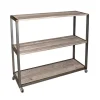 Offres 💯 Etagère Basse Heritage Used 3 Niveaux Bois Métal L119 X P39 X H100cm 🔔 garantis authentique 5