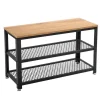 à prix d'occasion Meilleur prix 💯 Etagère Basse Métal Et Bois L73 X P30 X H45 Cm 💯 19