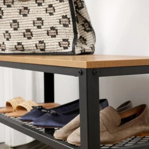 à prix d'occasion Meilleur prix 💯 Etagère Basse Métal Et Bois L73 X P30 X H45 Cm 💯 16