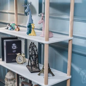 Nouvelle tendance Nouveau ⌛ Etagere Bibliotheque Scandinave Moderne De 5 Niveaux Bois 💯 13