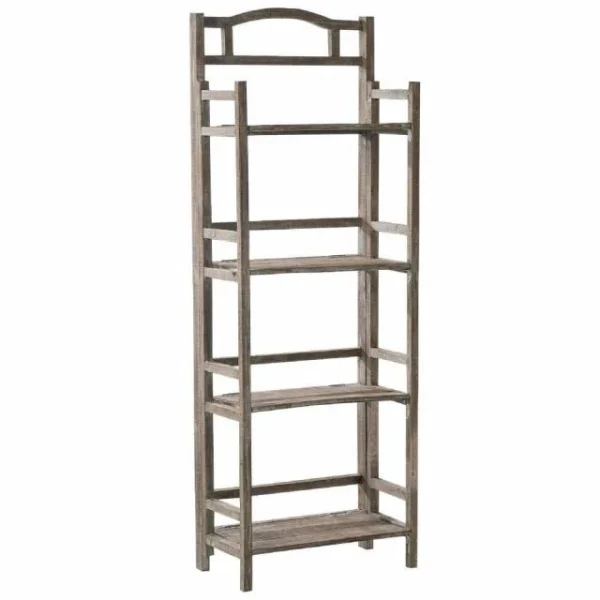 Meilleur Prix Garanti Offres 😍 Etagère Bois 52x27x144cm Pliable 🔔 1