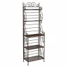 offre spéciale Promo ⭐ Etagère Boulangère En Métal 57x37x184 😍 7