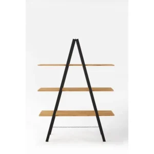 Top 10 😍 Etagère échelle Métal Noir 3 Tablettes Bois L120 X P40 X H160cm 😍 magasins pour 10
