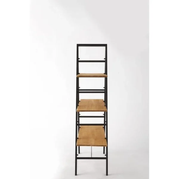 Top 10 😍 Etagère échelle Métal Noir 3 Tablettes Bois L120 X P40 X H160cm 😍 magasins pour 4