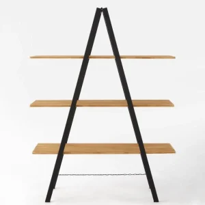 Top 10 😍 Etagère échelle Métal Noir 3 Tablettes Bois L120 X P40 X H160cm 😍 magasins pour 18