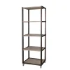 Meilleur prix 🌟 Etagère Haute Héritage Used 4 Niveaux Bois Et Métal L59 X P39 X H195cm 🧨 achat pas cher 7