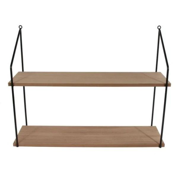 REMISE Meilleure affaire ✔️ Etagère Murale 2 Plateaux 45,5x18x60cm ✔️ 1