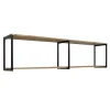 nouveau produit Coupon ❤️ Étagère Murale Double Icub – Industriel Vintage 30X160x48h.cm. 30mm. ❤️ 7