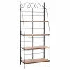 Promo 💯 Etagère Pliante En Métal Et Bois Largeur 90 Cm 90x41x202 👍 grande qualité 7