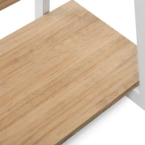 Meilleur prix ✨ Étagère Polygonal Ascendant 100x35x47cm Blanc – 2 Supports Industriel 👍 Achat 18