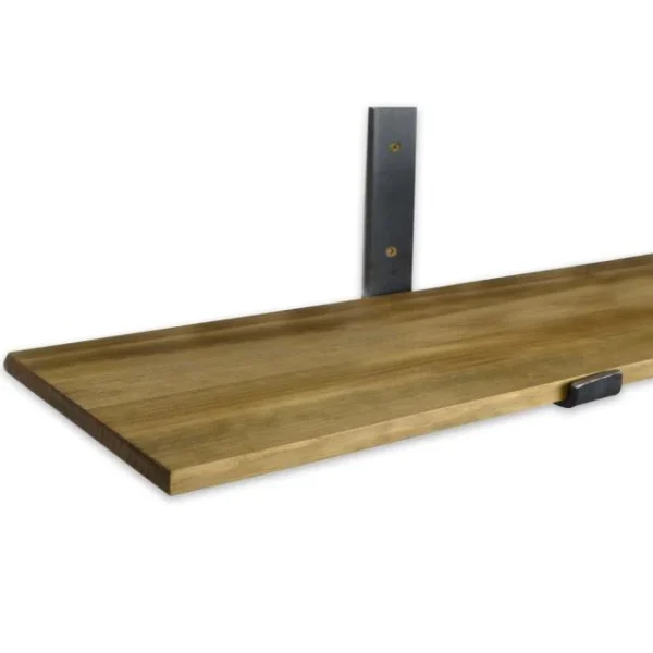 commentaire favorable Meilleure vente ✨ Étagère Pour Fixer Au Mur Bristol – Industriel-vintage 20X120 Cm 😍 3