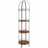 Tout neuf ❤️ Etagère Ronde En Métal Et Bois Ø42,5 H175 ✔️ soldes pas cher 5