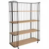 Boutique Meilleure vente 🤩 Etagère Style Industriel 4 Niveaux 115x42x159 🤩 13