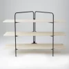Nouvelle tendance Promo 🔥 Etagere Symira Structure Noire 3 Tablettes Bois L170 X H 120 Cm ✔️ 11