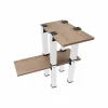 Promo ❤️ Kit Etagère Modulable – 2 Plateaux Et 8 Pieds Blancs 🧨 achetez 19