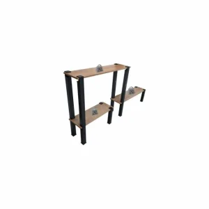 en vente Acheter ⭐ Kit Etagère Modulable – 3 Plateaux, 8 Pieds Et 4 Pieds Noirs 🎁 16