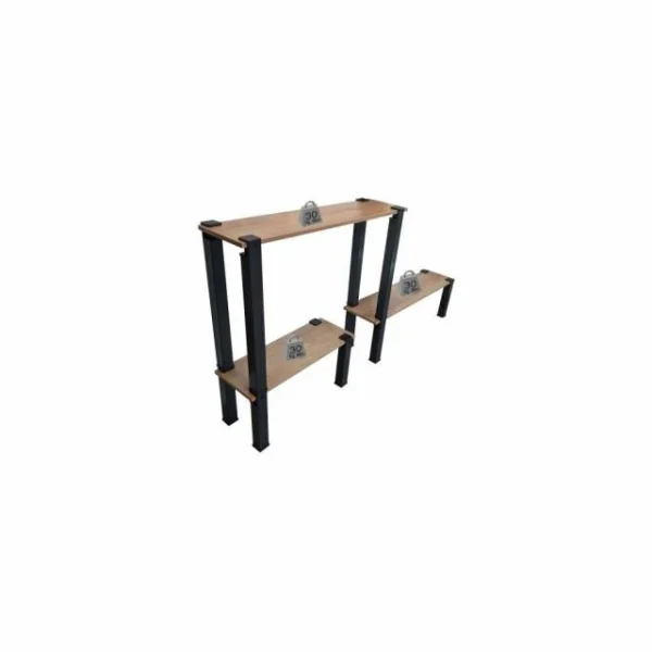 en vente Acheter ⭐ Kit Etagère Modulable – 3 Plateaux, 8 Pieds Et 4 Pieds Noirs 🎁 6